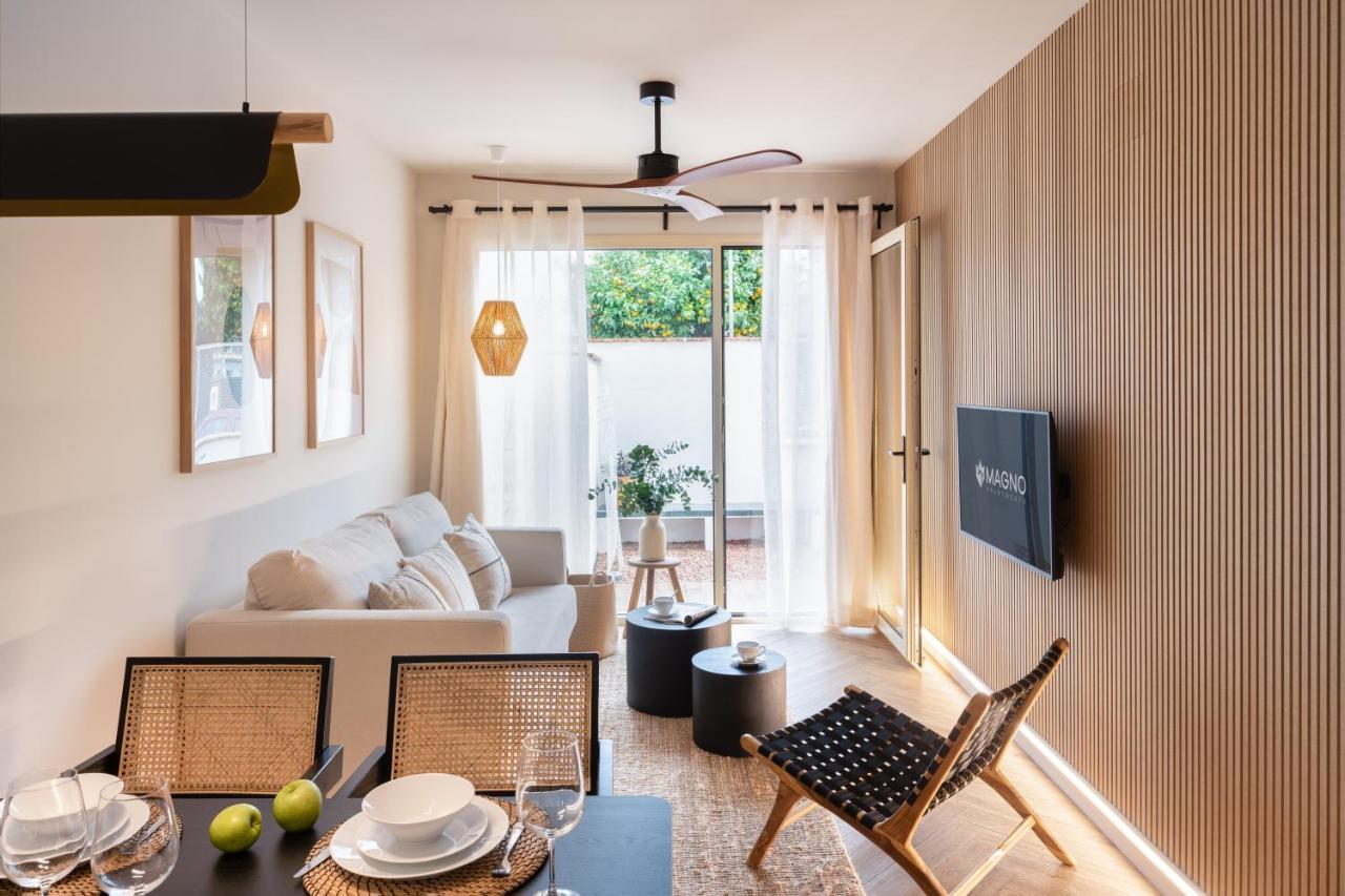 Magno Apartments Robles With Jacuzzi And Private Parking Sevilha Exterior foto
